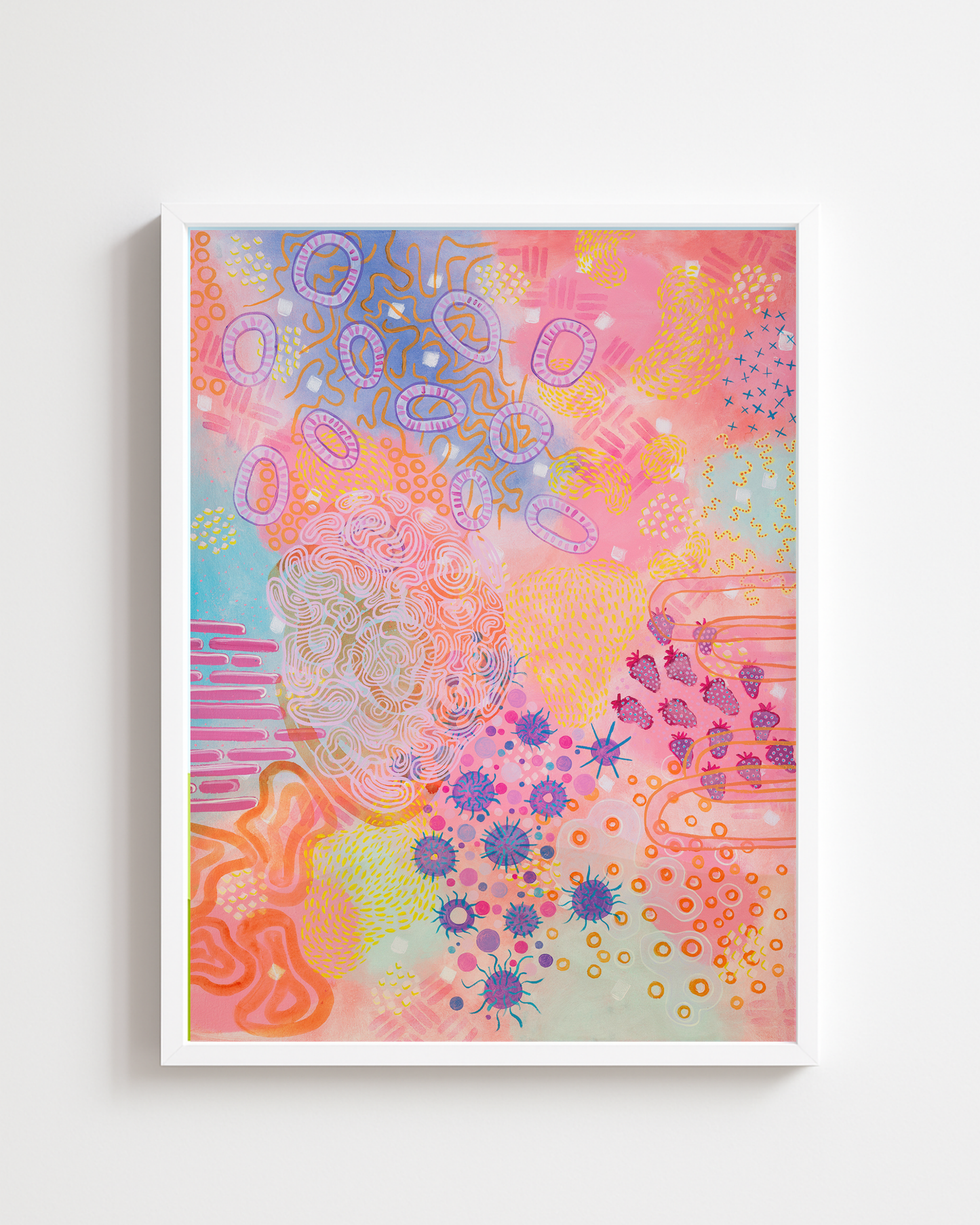 SPRING STRAWBERRIES - Print