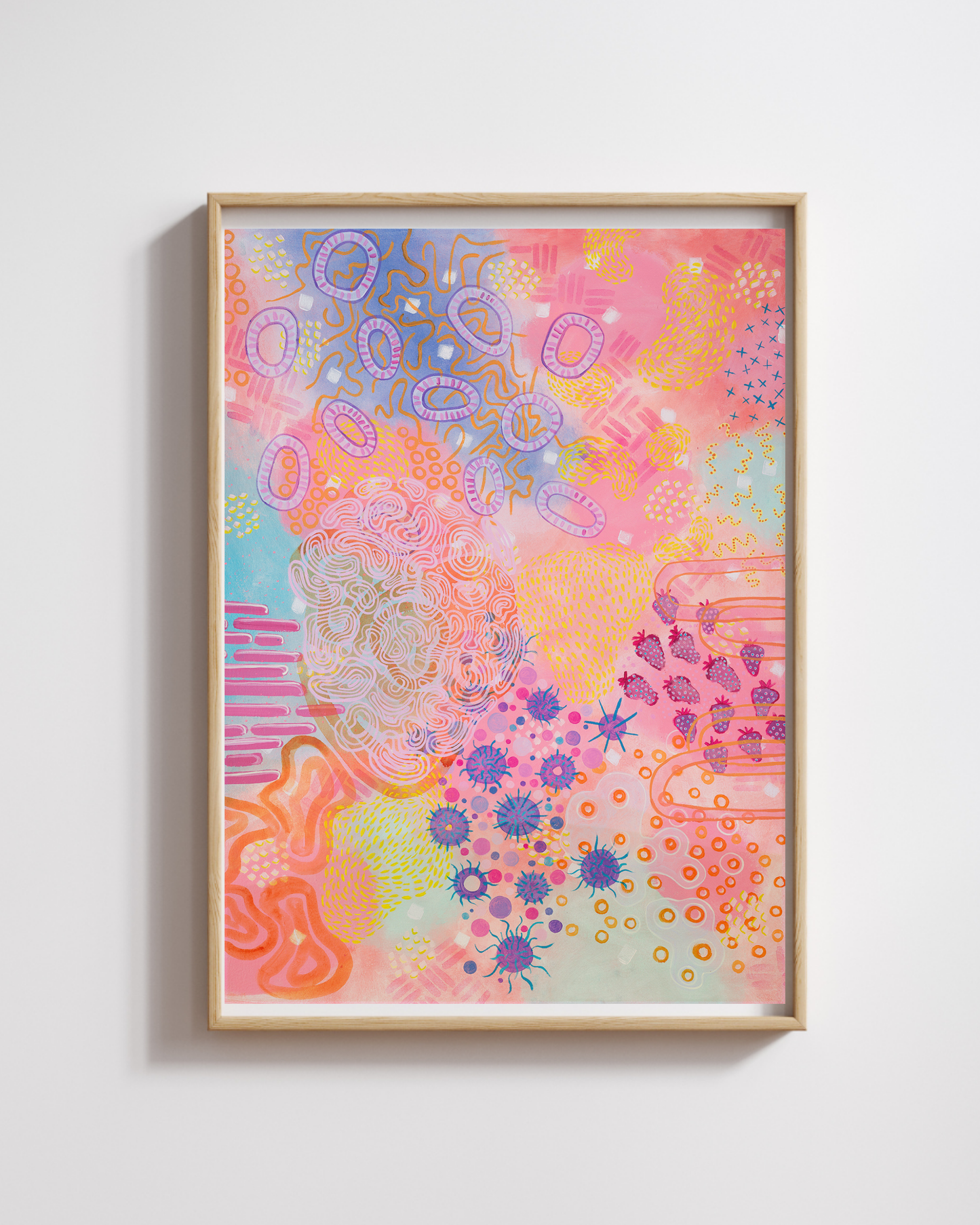 SPRING STRAWBERRIES - Print