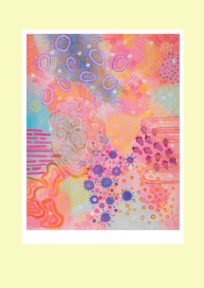 SPRING STRAWBERRIES - Print